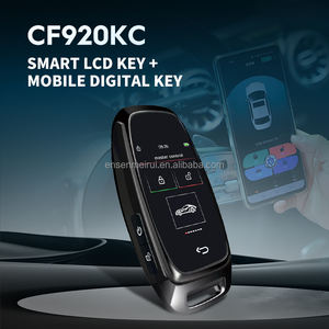 Remote Mobil Universal Smart <span class=keywords><strong>Keyless</strong></span> <span class=keywords><strong>Entry</strong></span> LCD Modifikasi Pengganti Kunci Mobil untuk Semua Tombol Start Stop Mesin - Product Image 1