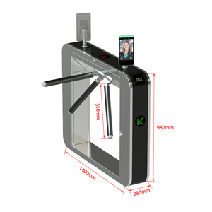 Турникет Электрический штатив с RFID/NFC/распознаванием лиц, водонепроницаемая конструкция для управления доступом на открытом воздухе - Product Image 6