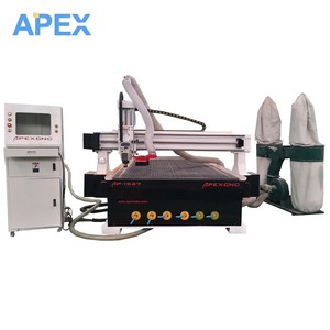 Máquina enrutadora CNC de madera con mesa de vacío de 3.2kw y 4.5kw con controlador DSP A11, máquina enrutadora CNC para carpintería - Product Image 1