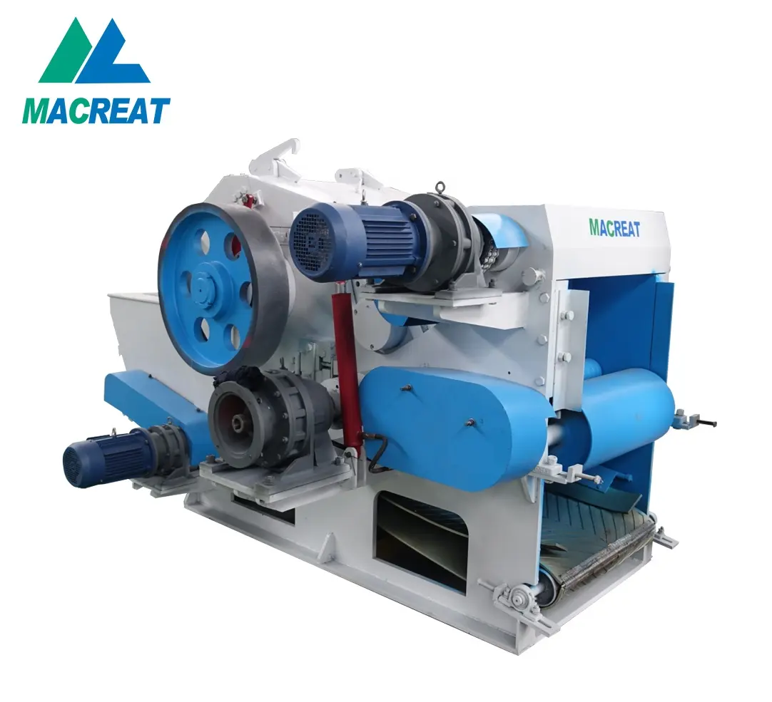 MACREAT Hot Sale Wood Chipper Wood Chips for Acacia Eucalyptus CE Approved Shredder Large Capacity LDBX-2110