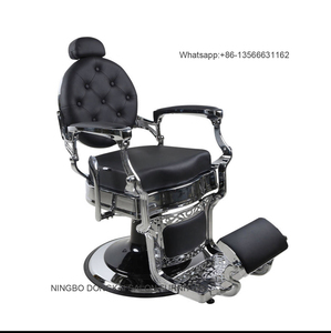 Chuyên NGHIỆP Đồ nội thất Salon cắt tóc ghế cắt tóc nhiệm vụ nặng nề bơm thủy lực đen làm tóc ghế - Product Image 2