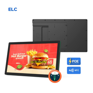 21/24/27/32 İnç Işıklı Android Duvar Tipi Dijital Tabela İç Mekan Reklam Ekranı LCD Dokunmatik Ekranlı Kiosk Restoranlar İçin - Product Image 1