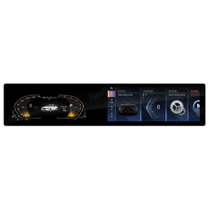Navihua AndroidカーラジオデジタルクラスターデュアルスクリーンBMW 5シリーズF10 2011-2017マルチメディアシステムLCD機器自動車用 - Product Image 1
