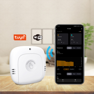 Monitor inteligente de temperatura y humedad, dispositivo con función WIFI