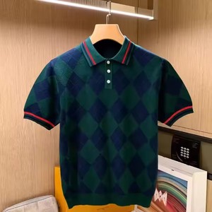 Mükemmel kalite ile Polo GÖMLEK için klasik basit moda tasarım katı desen ve işlemeli teknikleri mükemmel maç