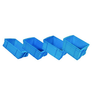 AOCHEN Plastic Crate Stackable Moving Box <strong>Nesting</strong> Plastic Moving Crate Plastic Storage <strong>Container</strong> With Lid - Product Image 4