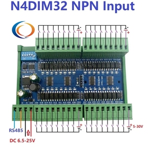 Eletechup NPN isolato digitale 32ch PNP ingresso RS485 Modbus Rtu Controller DC 12V 24V PLC scheda di acquisizione quantità