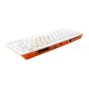 Nuevo Mini PC Orange Pi 800 en un teclado con procesador Rockchip RK3399 SoC + 64 bits