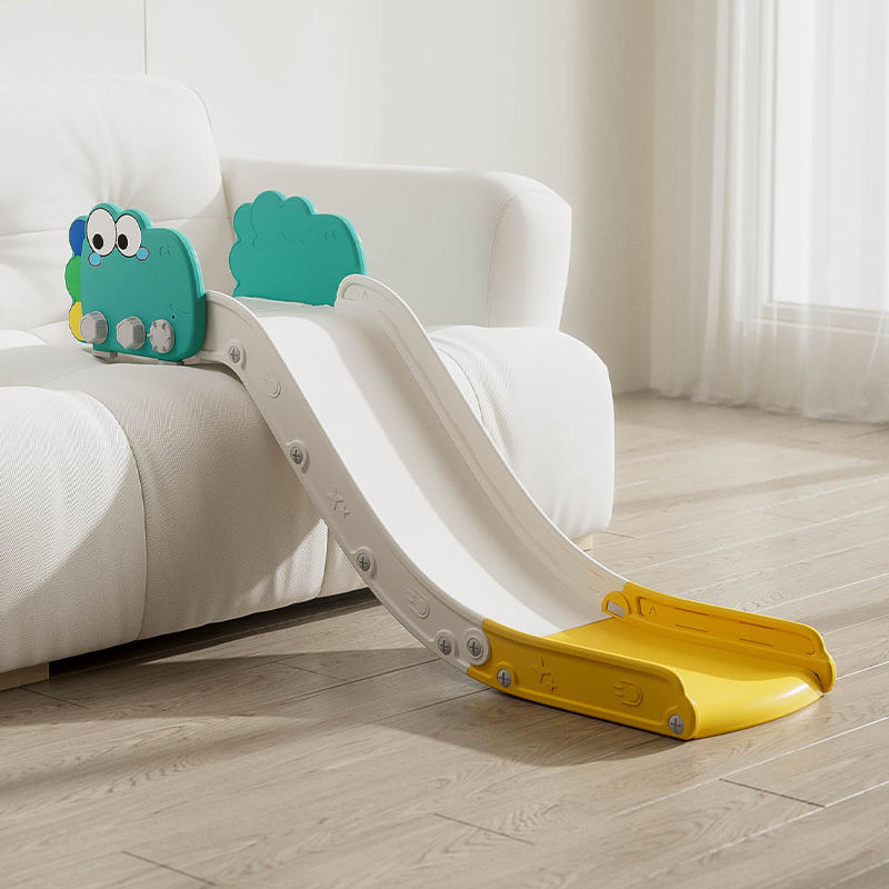 Green-yellow dinosaur shape