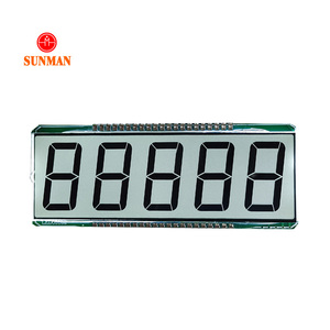Produttore personalizzato tn display lcd 7 segmento piccolo grande 3 4 5 cifre display lcd con retroilluminazione a led - Product Image 3