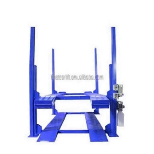 High quality 4 post auto car stacker parking car lift garage equipment with ce certificate