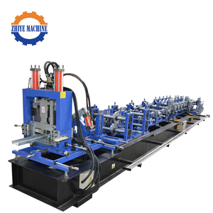 Good Quality and Good Design Metal <strong>Frame</strong> C &amp; <strong>Z</strong> Purlin Cold Forming Manufacturing Machinery Steel Framing Making Machinery - Product Image 3
