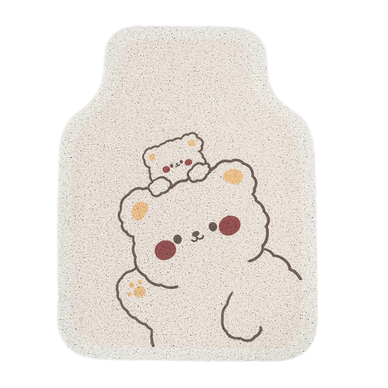 Thick-lined bear foot pads front row