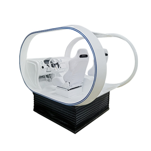 Simulador de conducción de vehículos dinámico de tres grados, modelo de material de acero para fines de entrenamiento, modelo de la marca - Product Image 3