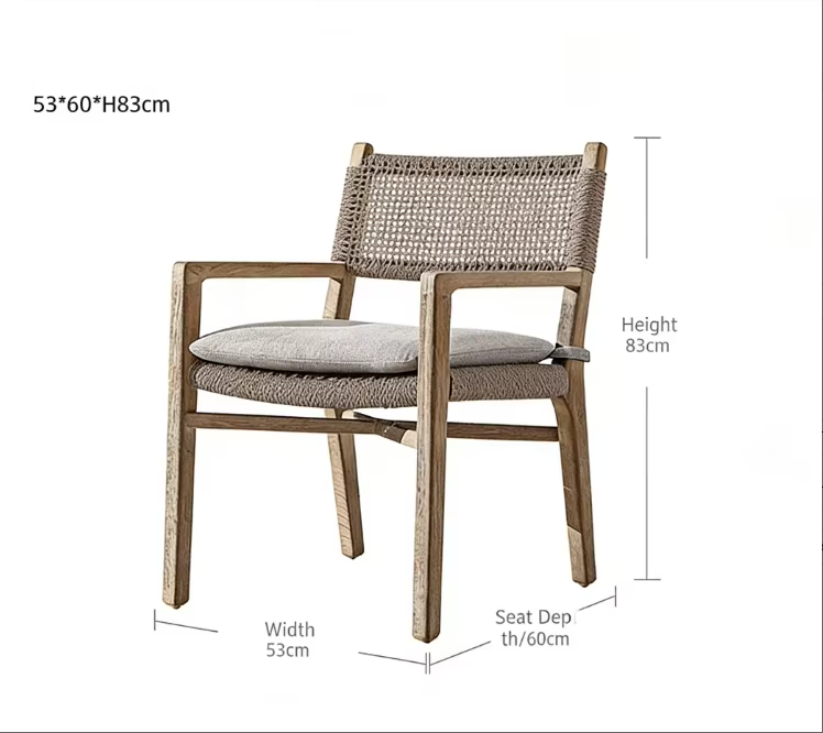 Fauteuil d'extérieur 53*60*83