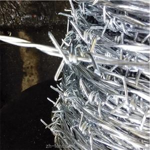 Doğrudan fabrika kaynağı özel boyutları için galvanizli dekoratif dikenli tel