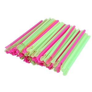勺子秸秆可生物降解吸管环保100% 可堆肥pa勺子秸秆 - Product Image 1