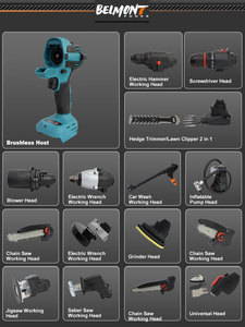 ชุดเครื่องมืออเนกประสงค์21โวลต์16อิน2 11ใน2 8 IN1แบบ all-in-One - Product Image 4
