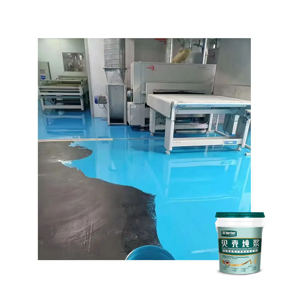 Venta al por mayor de recubrimiento especial de esmalte acrílico autonivelante epoxi líquido poliuretano resistente antipolvo pintura para suelos