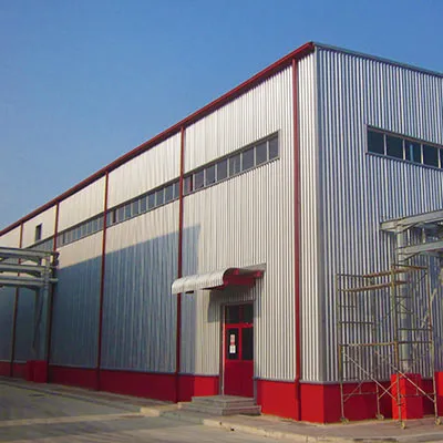 Progetta la costruzione prefabbricata della struttura d'acciaio ampiamente utilizzata per l'officina del magazzino