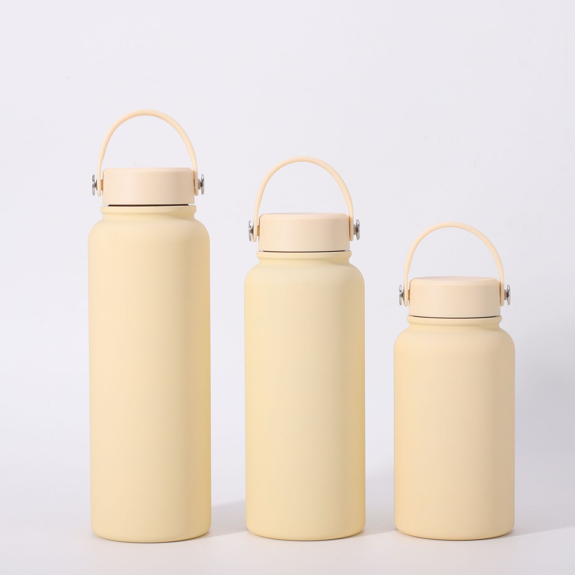 Casquette plate beige