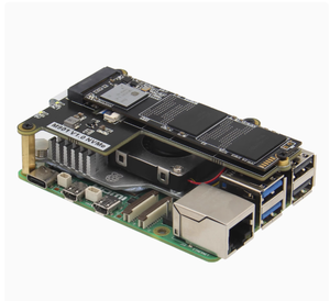 Raspberry Pi 5 PCIe M.2 NVMe M.2 SSD scheda di espansione M901 ad alta velocità Gen3 supporta 2280/2260 scheda di sviluppo del fattore di forma - Product Image 3
