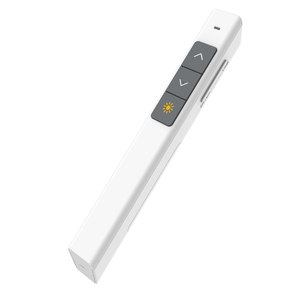 Puntatore Laser rosso penna puntatore Lazer, presentazione puntatore Laser USB Clicker presentatore Wireless per telecomando presentazione
