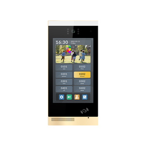 Digital 10 pulgadas táctil Color 1080P Android/Linux SDK sistema de audio/video basado en IP sistema de intercomunicación de ascensor para apartamentos