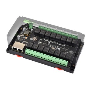 Modulo relè Ethernet 16-Ch, protocollo Modbus RTU / Modbus TCP, comunicazione porta Ethernet, supporta l'alimentazione PoE - Product Image 5
