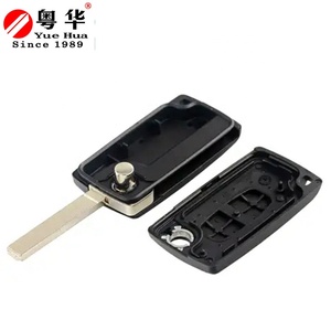 สมาร์ทรถกุญแจรถพลิก Entry Remote Key Case Shell สำหรับ Citroen Picasso C2 C5 C3 C4 C6 C8สำหรับ Remote Key Programmer - Product Image 3