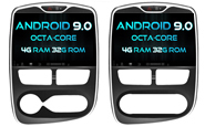10.1&quot; Android 10.<strong>0</strong> Car Multimedia System Player for RENAULT <strong>CLIO</strong> 2015 Car Radio Gps Navigation 2+32GB - Product Image 2