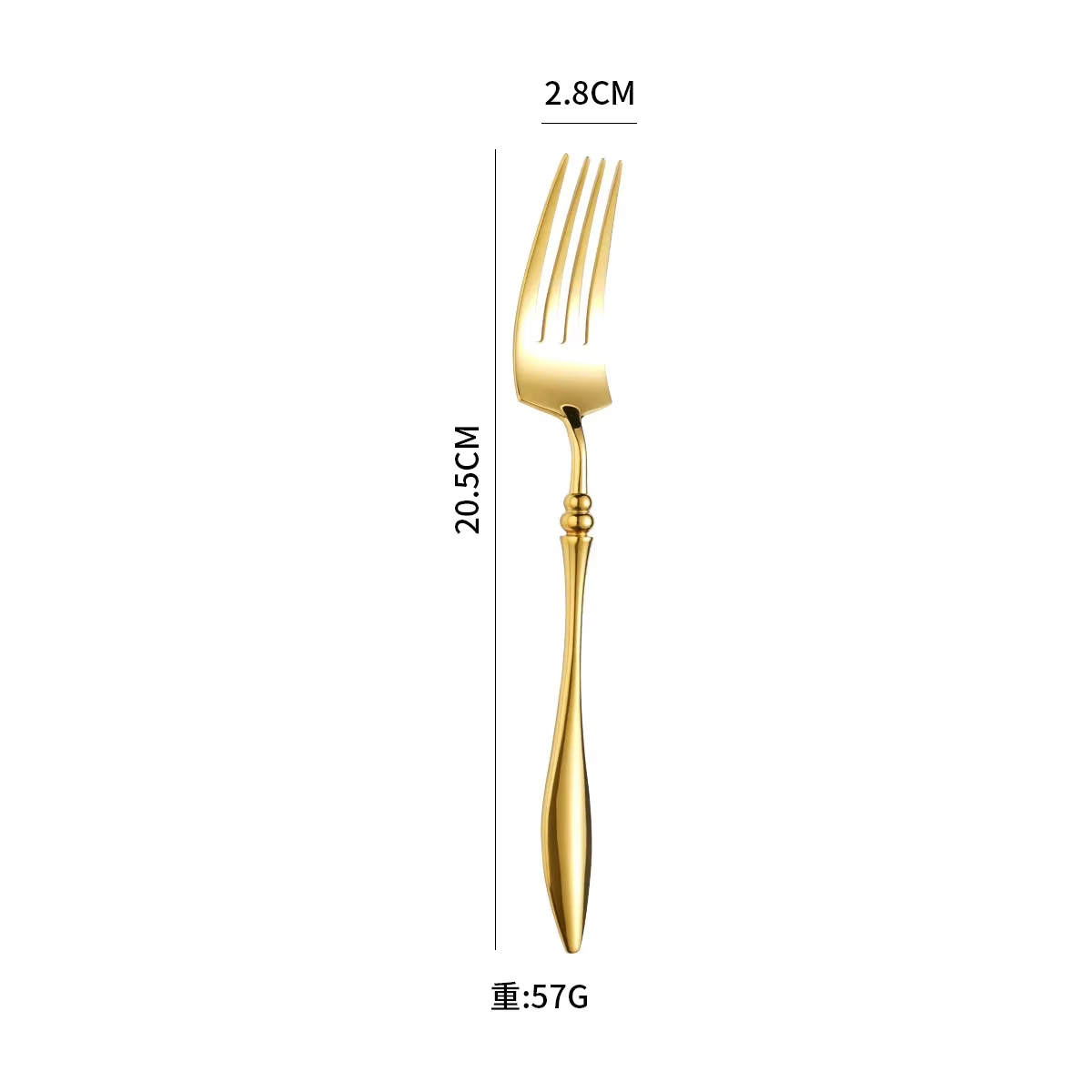 fourchette d'or
