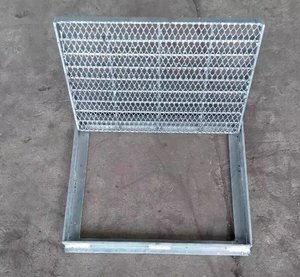 Metal <strong>Grating</strong> Floor Chinese <strong>HDG</strong> Stainless Steel Plain Bar <strong>Grating</strong> Weight Ghana Concrete Frame Grates