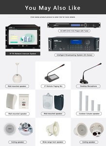 Sistema di diffusione di pa della rete del server del sistema di diffusione di indirizzo pubblico della rete IP per l'uso della fabbrica della scuola dell'hotel - Product Image 2