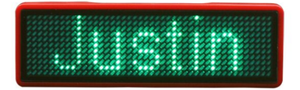 <span class=keywords><strong>Software</strong></span> programmabile Scrolling <span class=keywords><strong>Led</strong></span> Nome Distintivo <span class=keywords><strong>Display</strong></span>