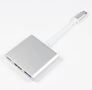 Hot Selling Attractive Price <strong>USB</strong> <strong>C</strong> to HDTV 4K USB3.0 PD 3 in 1 Hub <strong>Type</strong> <strong>C</strong> 3 in 1 <strong>Adapter</strong> for Laptop PC - Product Image 6
