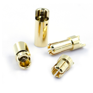 Short Golden 2mm 4mm 5.5mm 8.0mm Pin Banana Bullet <strong>Socket</strong> <strong>Plug</strong> with Female Connector Electrical Small Amass <strong>Terminal</strong> <strong>Blocks</strong> - Product Image 4
