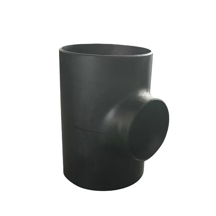 API5l acciaio al carbonio nero acciaio dolce BMS acciaio inossidabile raccordo per tubi senza saldatura raccordi per tubi uguale riduzione Tee