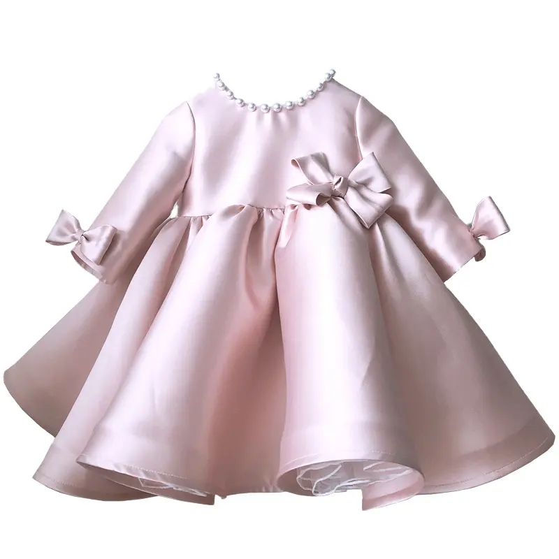 Robe princesse pour enfants, tenue de mariage, motif floral, pour fête d'anniversaire, meilleure vente, 2021