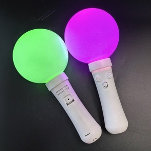 Konserler ve partiler için özel RGB LED ışık sopa kulüpleri ve tezahürat için kablosuz uzaktan kumandalı baskılı desen - Product Image 6