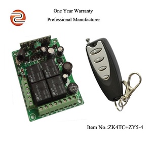 12 V Mini-Relay kabelloser Schalter Fernbedienung 1 Kanal RF 433 Mhz Sender und Empfänger Relaisschalter