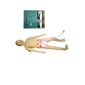 Sistema de entrenamiento de habilidades de emergencia integral para niños digitales de alta inteligencia ACLS soporte vital avanzado, control por computadora - Product Image 1