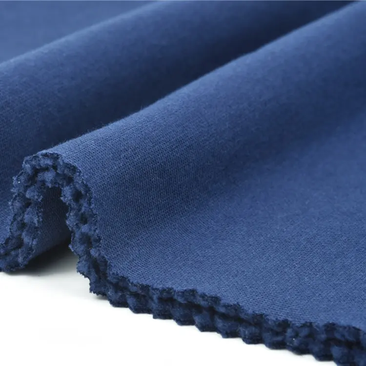 super soft fleece fabric hoodies recycle fleece brushed winter cold warm wear fabric knitted polar fleece fabric