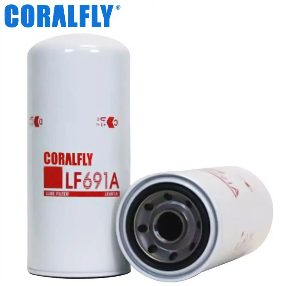 Filtro de aceite de motor diésel CORALFLY OEM LFP4005 B99 P554005 LF691A PH3335 51792 filtro de aceite de camión