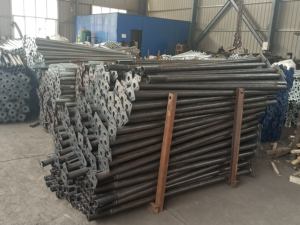 פלדה מתכווננת shoring <span class=keywords><strong>prop</strong></span> מגולוון עם פלדה תמיכה סולם & חלקים פיגומים
