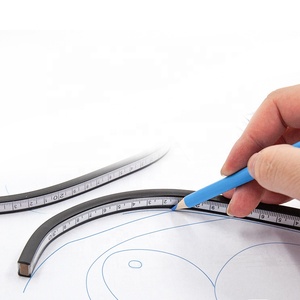 50 cm RẤT Linh Hoạt Rắn Thước Arc Thước Cai Trị Đường Cong Âm Mưu Tape Measure # KF50 - Product Image 4