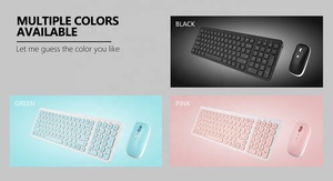 Venta caliente Multi dispositivos Clavier Sans Fil Computer Teclado Inalambrico 2,4 Ghz Teclado inalámbrico para Windows/iOS/macOS/Android - Product Image 2