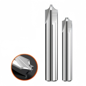 Dayue özelleştirilebilir ODM/OEM alüminyum alaşım iç R bıçak pah freze kesicisi dairesel ark R açı kaplama ile 4-Edge - Product Image 4