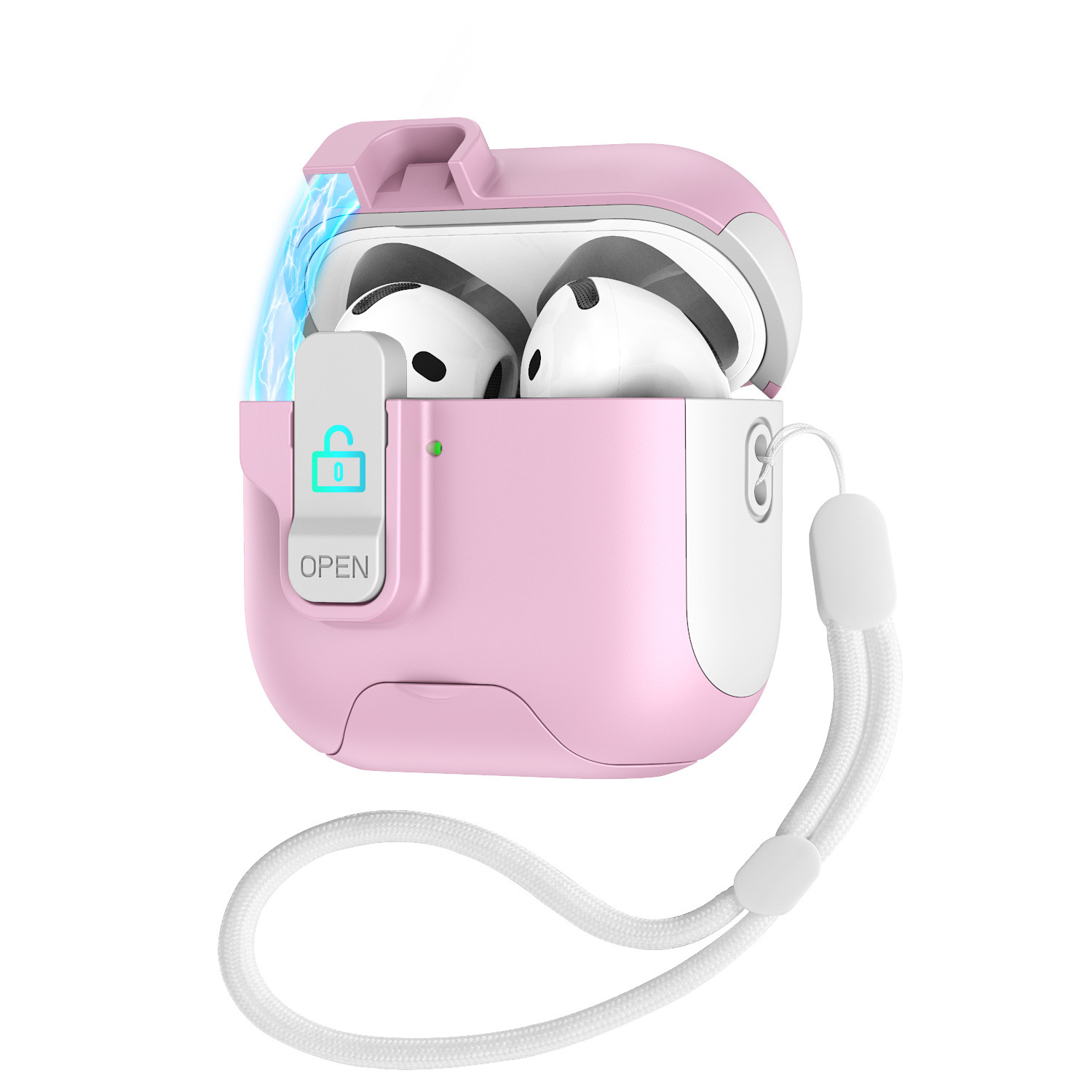 Blanco + rosa