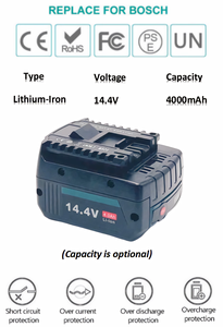 博世14.4V 4A电动工具电池热更换电池 - Product Image 2